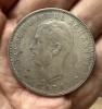 Moneda 5 lei 1906 Argint Regele Carol I rara. Autentica. Stare buna!, SAFE