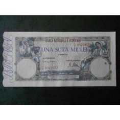 UNA SUTA MII LEI 20 DECEMBRIE 1946 IMPECABILA, NECIRCULATA