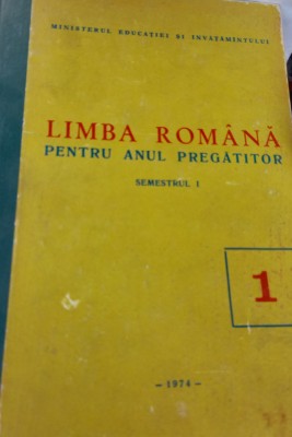 LIMBA ROMANA PENTRU ANUL PREGATITOR foto