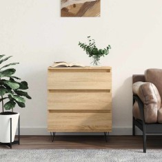 vidaXL Servantă, stejar sonoma, 60x35x70 cm, lemn prelucrat