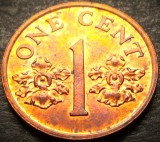 Cumpara ieftin Moneda exotica 1 CENT - SINGAPORE, anul 1986 *cod 5184 = UNC, Asia