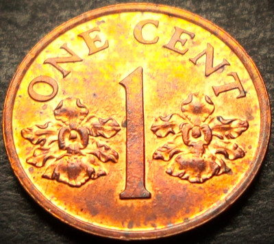 Moneda exotica 1 CENT - SINGAPORE, anul 1986 *cod 5184 = UNC foto