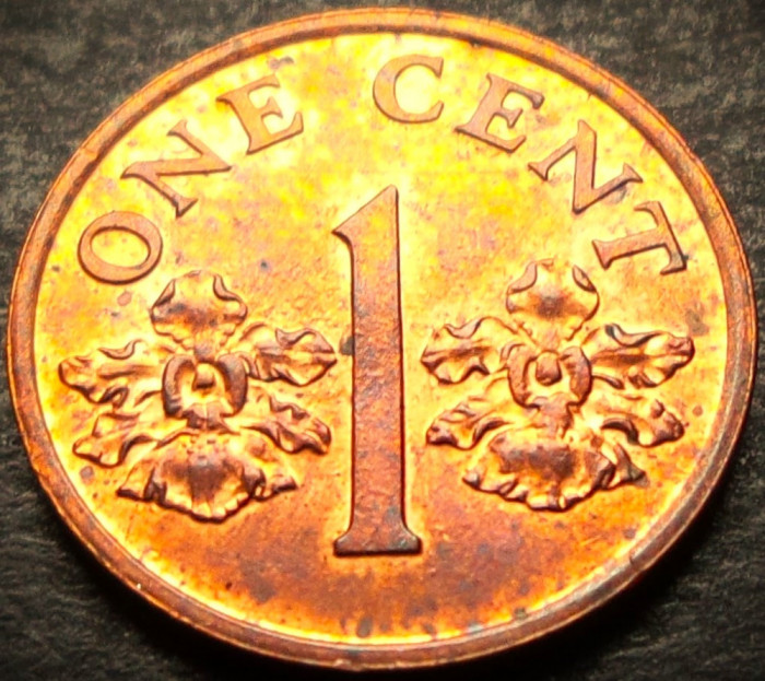 Moneda exotica 1 CENT - SINGAPORE, anul 1995 * cod 5187 = UNC
