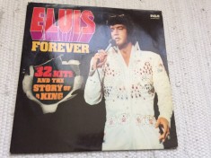 elvis Presley forever 32 hits and the story of a king dublu disc 2 lp vinyl muzica pop rock r'n'r RCA victor 1974 gatefold VG