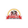 Abtibild &quot;LET&#039;S RACE&quot; Cod:TAG 052 / T2 Automotive TrustedCars, Oem