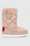 Cumpara ieftin Love Moschino cizme de iarna SKIBOOT20 culoarea bej, JA24172G0HJW0601