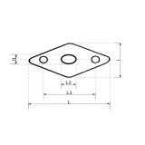Cablu panglica ProGarden 3+1x0.75 mm&sup2;, 15 m, fara stecher