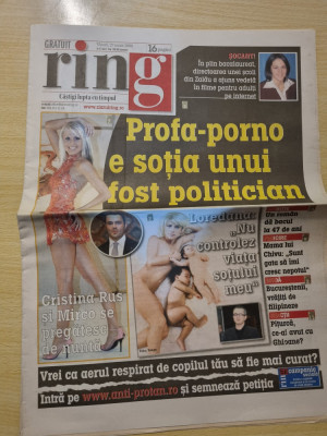 ziarul ring 27 iunie 2008-vristina rus,loredana groza, foto