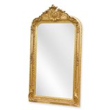 Oglinda cu o rama aurie decorata cu frunze FD-5