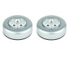 Set 2x Lampa universala autoadeziva cu 3 LED-uri, utilizare baterii de tip AAA - Argintiu, Dactylion