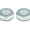 Set 2x Lampa universala autoadeziva cu 3 LED-uri, utilizare baterii de tip AAA - Argintiu