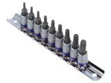 Set Chei Tubulare Torx&reg; KING TONY 1/4&quot;, 9 Bucăți - Cod 2109PR