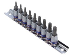 Set Chei Tubulare Torx&reg; KING TONY 1/4&quot;, 9 Bucăți - Cod 2109PR