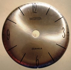 K.537 CADRAN CEAS WOSTOK VOSTOK 22 JEWELS MADE IN USSR