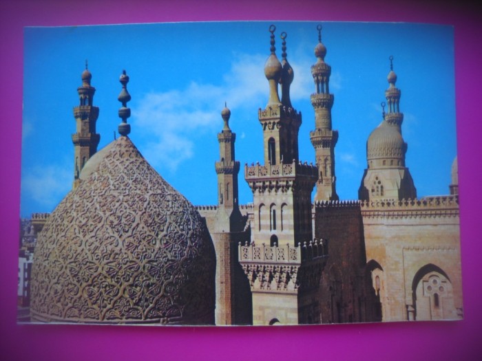 HOPCT 6867 CAIRO-ORASUL CELOR 1000 MINARETE CAIRO . -EGIPT -AFRICA-NECIRCULATA