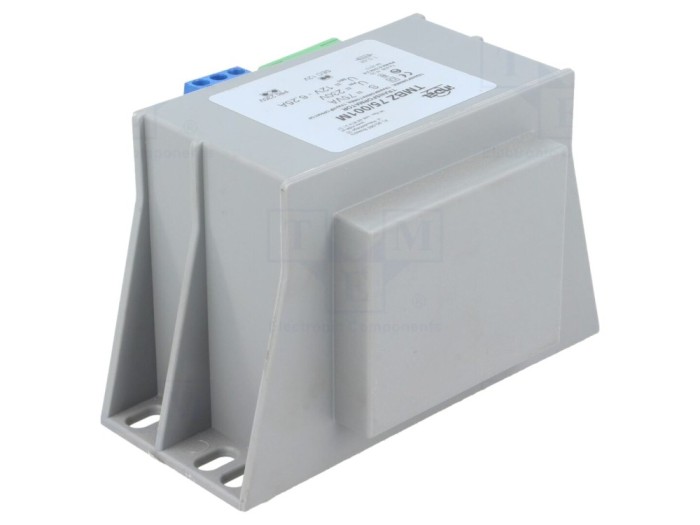 Transformator &icirc;ncapsulat 75VA 12V 6,25A