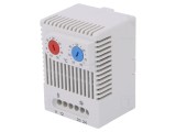 Termostat cu Senzor NC NO 10A 250VAC Cleme cu Șurub IP20