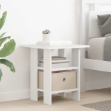 vidaXL Noptieră cu sertar Alb 41 x 40 x 45 cm Lemn compozit 8000420