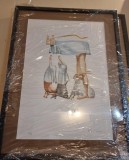 Jules Perahim, L Alphabet &ndash; He &ndash;litografie originala