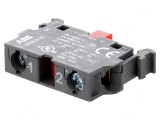 Element de Contact 22mm NC pentru Placă Frontală