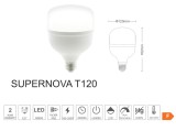 Cumpara ieftin Bec LED 40W, E27, Vito Supernova, lumina rece 6400K