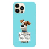 Husa compatibila cu Apple iPhone 11 Pro Max, Viceversa, model I really missed you The Secret Life of Pets , Silicon, TPU, Transparent, Carcasa
