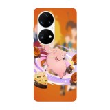 Husa compatibila cu Huawei Nova 8i model Hawk Captain of the order of scraps disposal, Silicon, TPU, Viceversa, Transparent, Carcasa