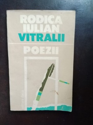 Rodica Iulian Vitralii-Poezii (cu dedicatie) foto