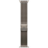Curea Apple pentru Apple Watch 49mm Natural Titanium Milanese Loop Medium