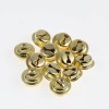 Clopoței Metalici Artesana, Model Aurii, Mărime 1.5cm, Set 12 Bucăți, Oem