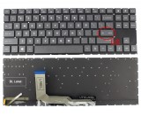 Tastatura HP Omen 15-EK000 iluminata layout US fara rama enter mic, Omen 15-EN iluminata layout US fara rama