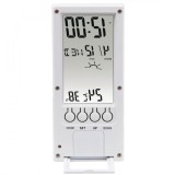 Termometru si higrometru Hama TH-140, Alarma, Functie calendar, Alb