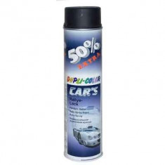 Vopsea spray auto - DUPLI-COLOR - Ralley negru mat 600ml foto