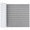 Pardoseala pentru bărci autoadezivă gri deschis &amp; alb 240x60 cm spumă EVA