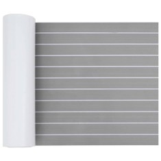 vidaXL Pardoseală pentru bărci Gri deschis, alb 240 x 60 cm Spumă EVA