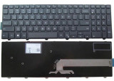 Tastatura laptop noua Dell 15-3000 5542 3541 5547 Black Frame Black Layout US