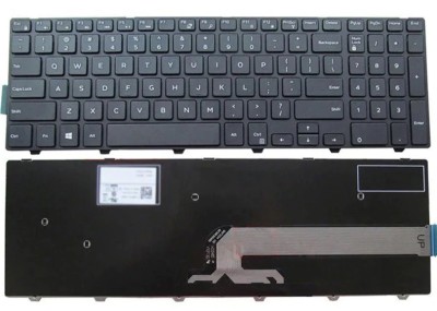 Tastatura laptop noua Dell 15-3000 5542 3541 5547 Black Frame Black Layout US foto