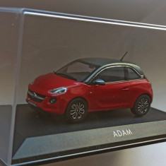 Macheta Opel Adam 2012-2019 Rosu/Gri - iScale 1/43