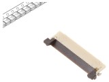 Conector HIROSE FFC/FPC SMT 30 pini 0,5mm 500mA 50V FH12A-30S-0.5SH(55) aurit