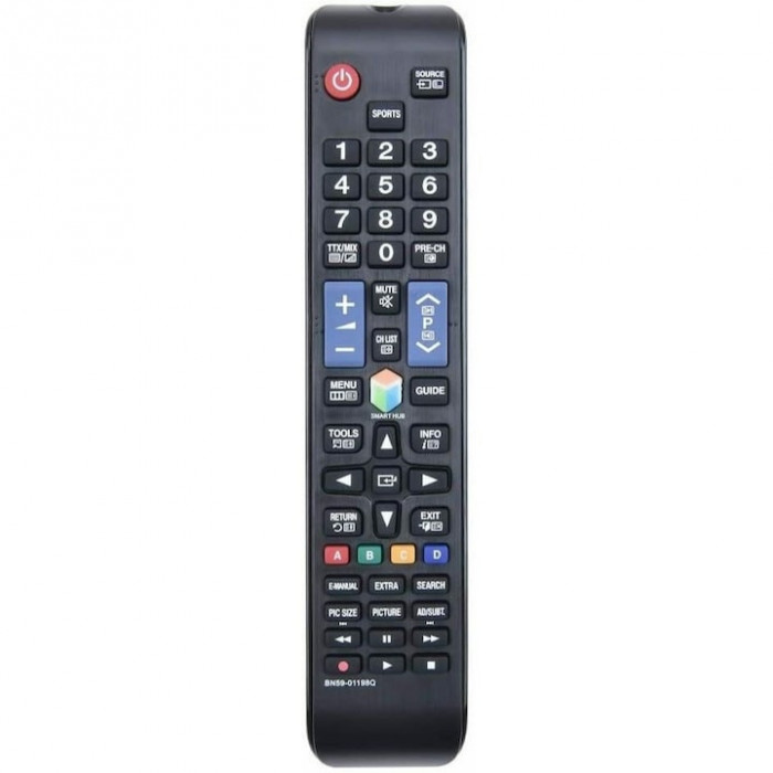 Telecomanda pentru Smart TV Samsung BN59-01198Q, x-remote, Negru
