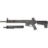 Replica asalt Trident Mk2 SPR/PDW Bundle Krytac Negru