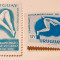 Uruguay 1958 campionatul sudamerican de natatie, sport serie 2v mnh