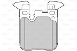 VALEO 302266 FIRST set placute frana,frana disc