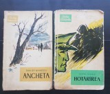 2 titluri colecția CARTEA OSTAȘULUI: Ancheta - Dan Gr. Mihăescu * Hotăr&acirc;rea - Aurel Mihale