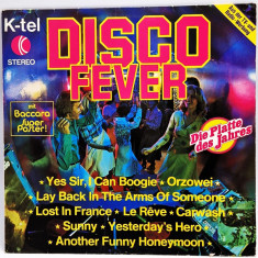 Various ‎– Disco Fever 1977 VG+ / VG+ vinyl LP K-tel Elvetia