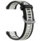 Techsuit - Watchband 18mm (W053) - Huawei Watch GT 4 (41mm)/W1/Honor Watch S1/Garmin Venu 2S/Vivoactive 4S - Gray