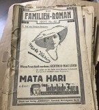 DER FAMILIEN ROMAN , Mata Hari, edt Eminescu, Cernauti Pret 3 lei, Nr 42