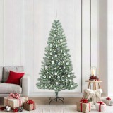 VidaXL Pom de Crăciun artificial cu zăpadă imitată și lumină LED 3396829