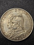D1 Germania 2 marci 1901 aUNC /Argint/din foto