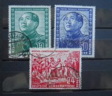 1951 SERIE GERMANIA DDR ,STAMPILATE,COTA 128$